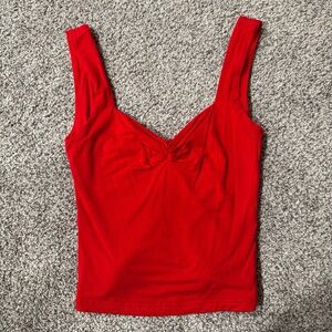 Red Women's Tank Top